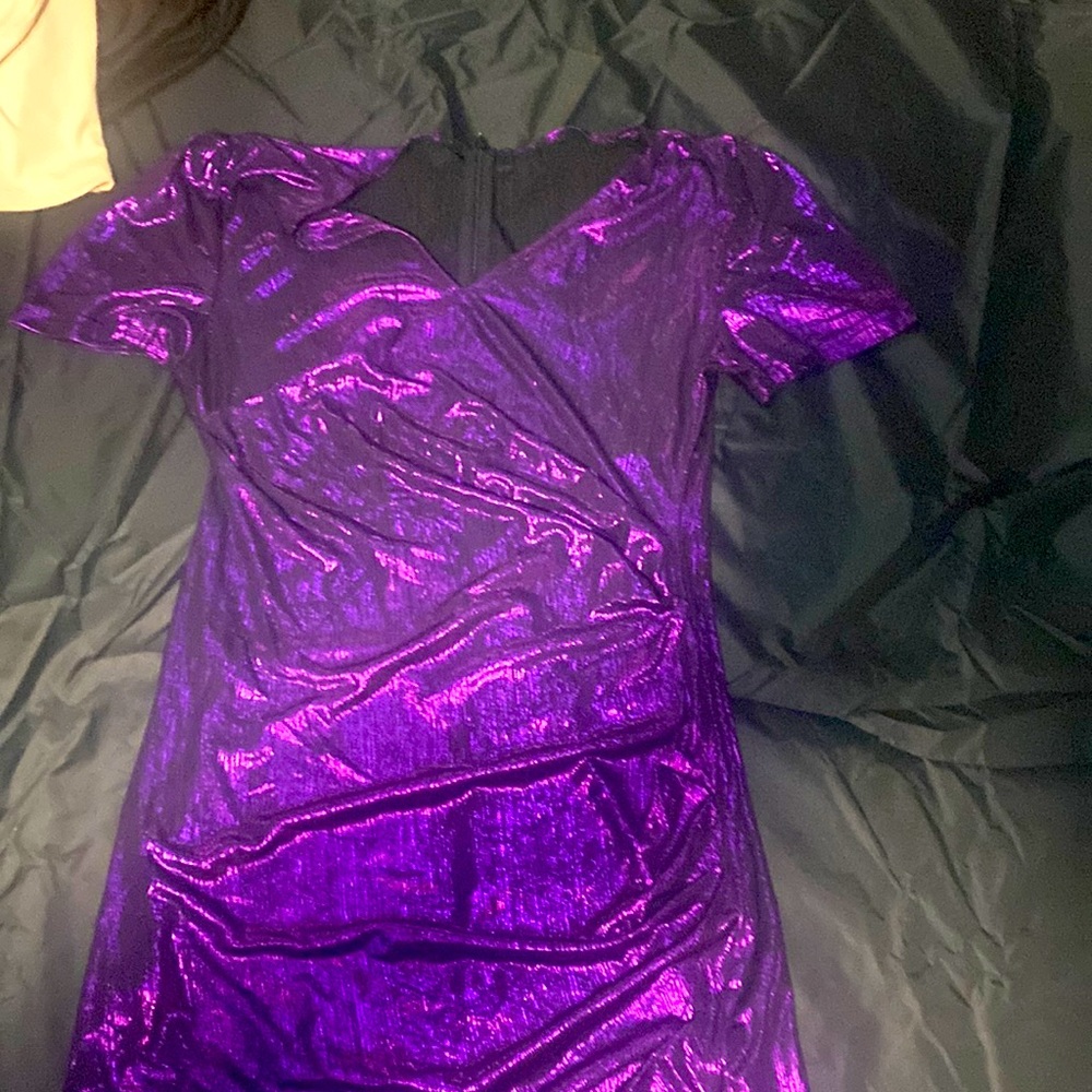 Purple dress